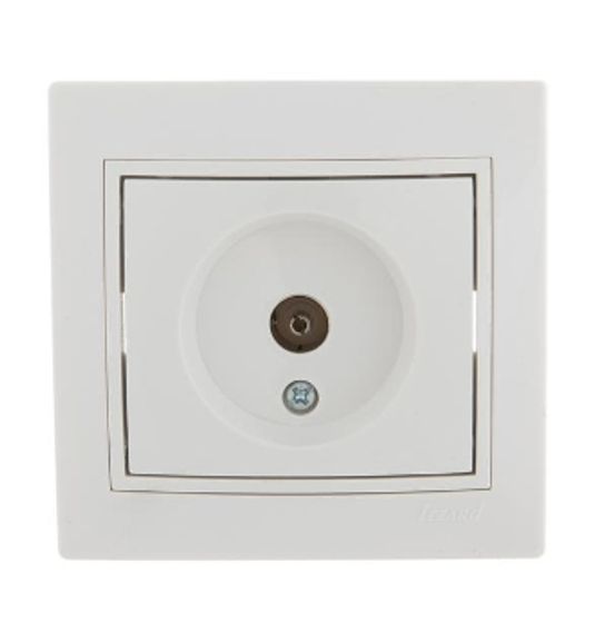Розетка TV СП Мира оконечная крем/крем. Lezard 701-0303-130