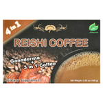 Longreen, 4 в 1, кофе с грибами рейши, 10 пакетиков, 180 г (6,35 унции)