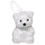 Подвеска «Медвежонок Стив», Белый