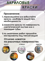 Акриловая краска металлик «Галактика»