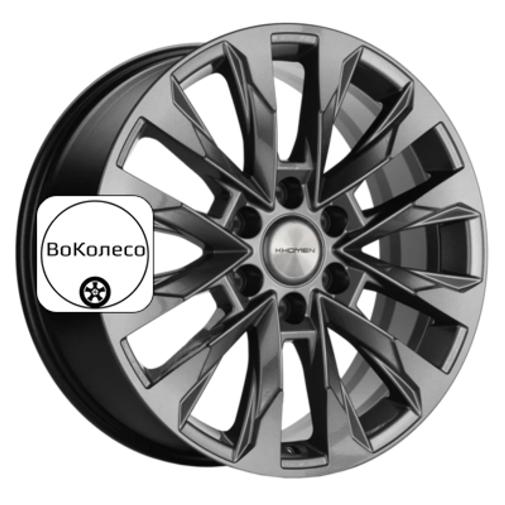 8x20/6x139,7 ET36 D100,1 KHW2010 (Tank 300/500) Gray Khomen Wheels