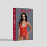 Комплект эротического белья Madrid L/XL красный