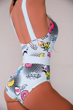 Купальник Pop art Blue