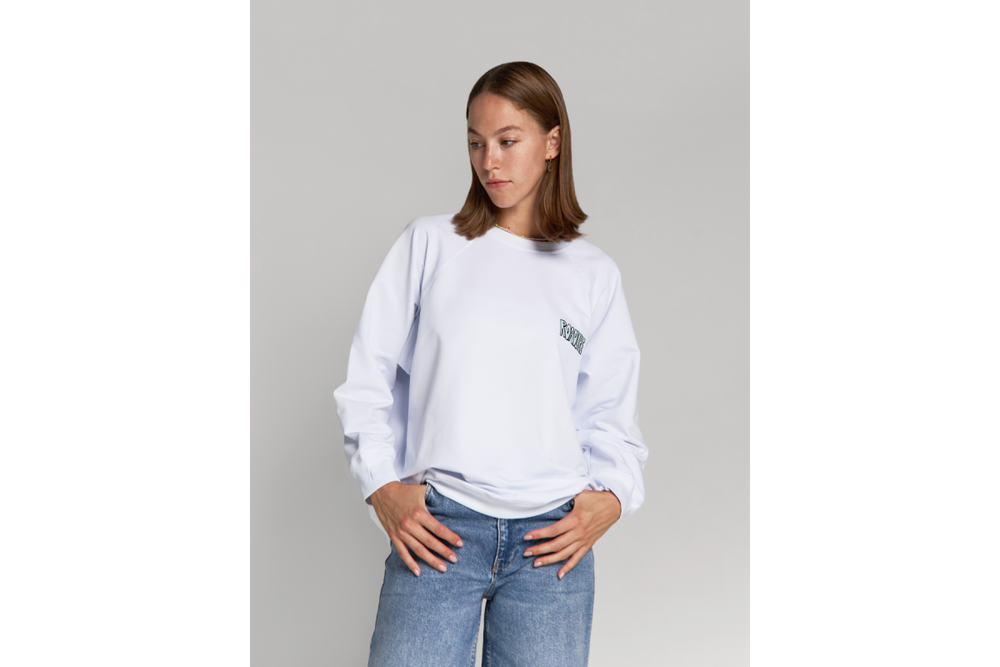 Свитшот RoadLike Ice Surf S, белый