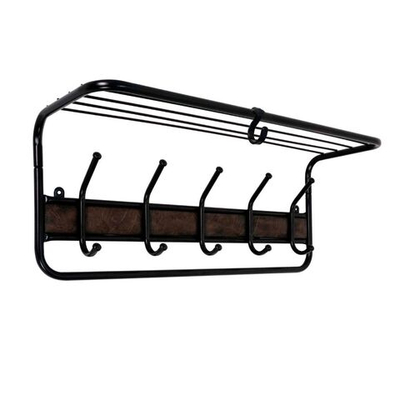 Вешалка настенная с полкой, ЗМИ, ВСП 21В Ч, чер