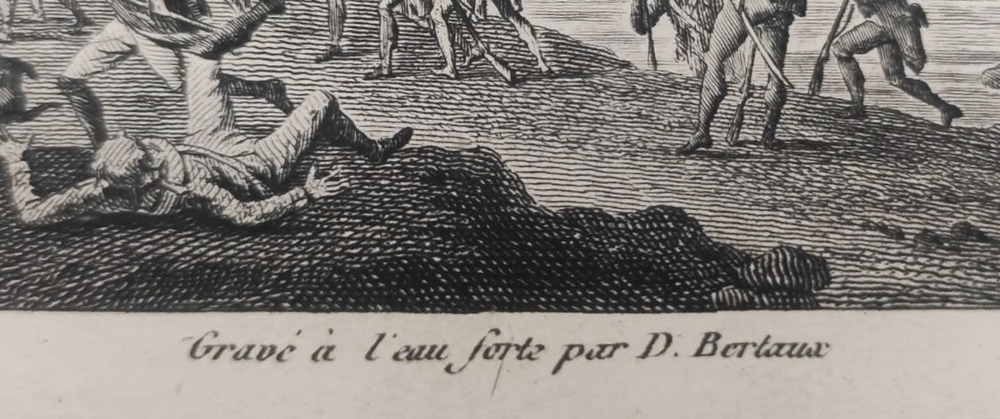 Сражение у Миллезимо. Гравюра из альбома Военные кампании Франции. Париж. 1834
