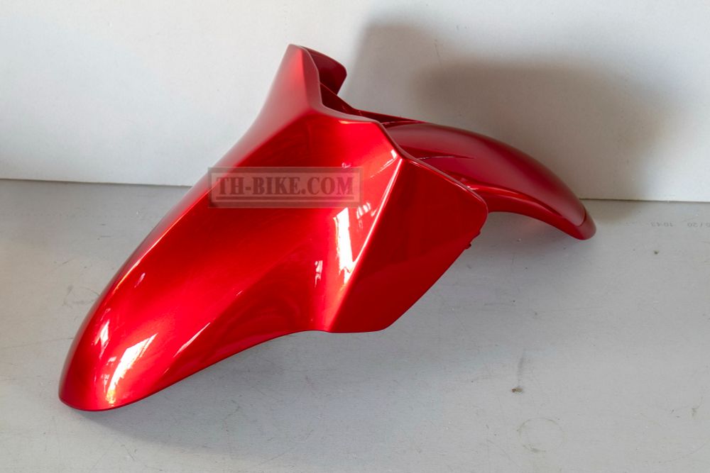 61100-KWN-900ZC, FENDER SET, FR.*R340C*. RED. Honda PCX. (R340C CANDY ROSY RED)