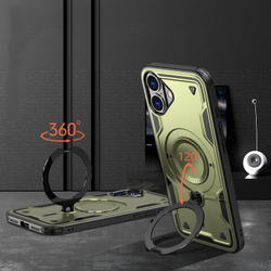 Чехол Magneto Case с кольцом для iPhone 16 Plus