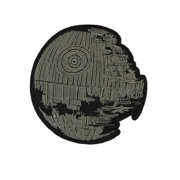 Нашивка термоаппликация на одежду и на рюкзак.  Death Star / Звездные войны