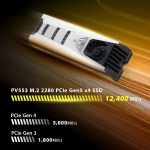 Накопитель SSD M.2 2280 Patriot Memory PV553P2TBM28H 2000 ГБ