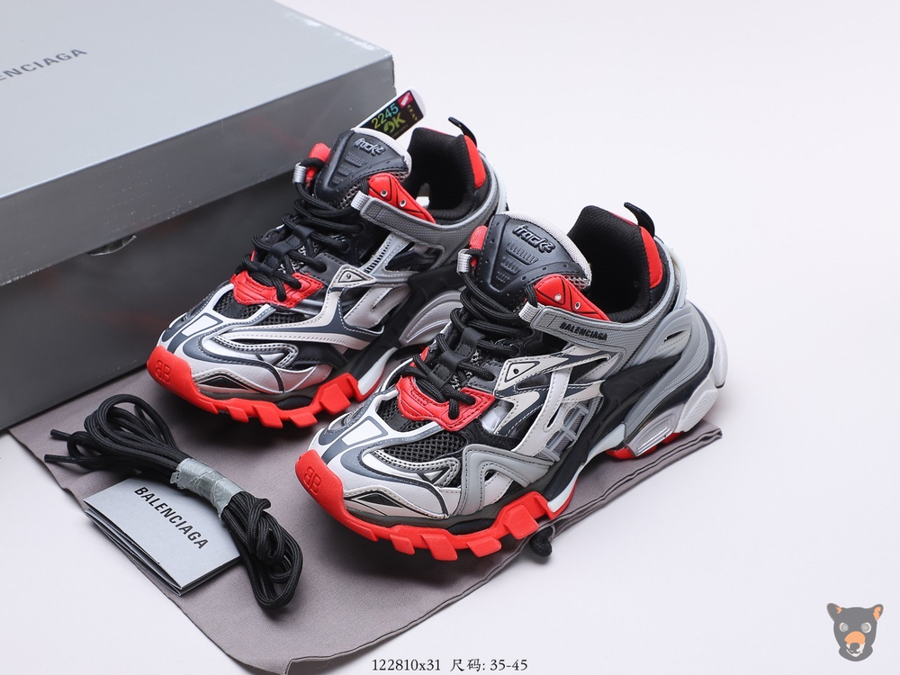 Кроссовки Track.2 Grey/Red