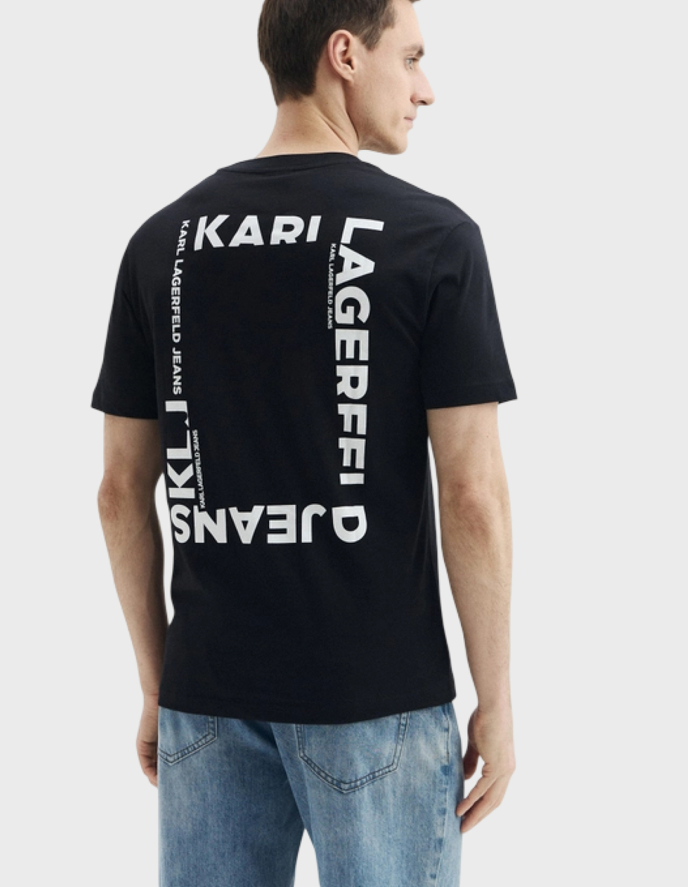 Футболка KARL LAGERFELD JEANS Reg Back Frame Tee
