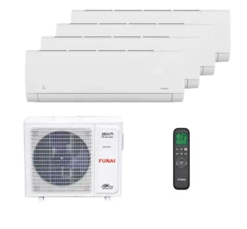 Мульти сплит-система Funai на 4 комнаты (35+35+35+35 кв.м.) серия SHOGUN