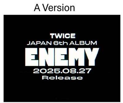 Альбом TWICE - ENEMY Japan 6th Album LIMITED Edition A Version
