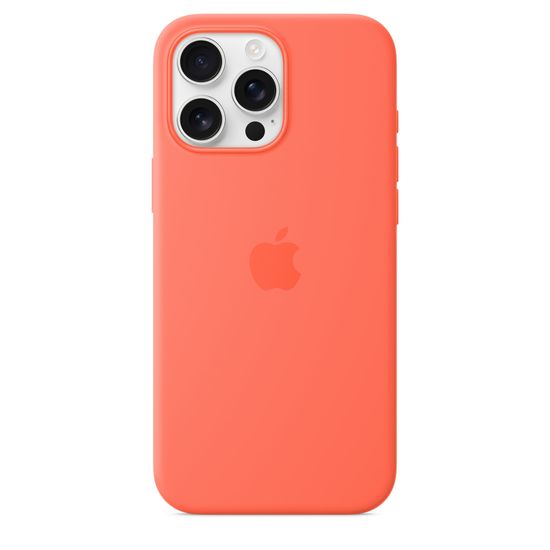 Apple Silicone Case with MagSafe iPhone 16 Pro Max Tangerine