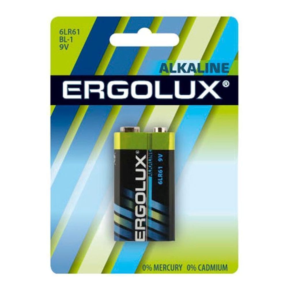Батарейка Крона Ergolux