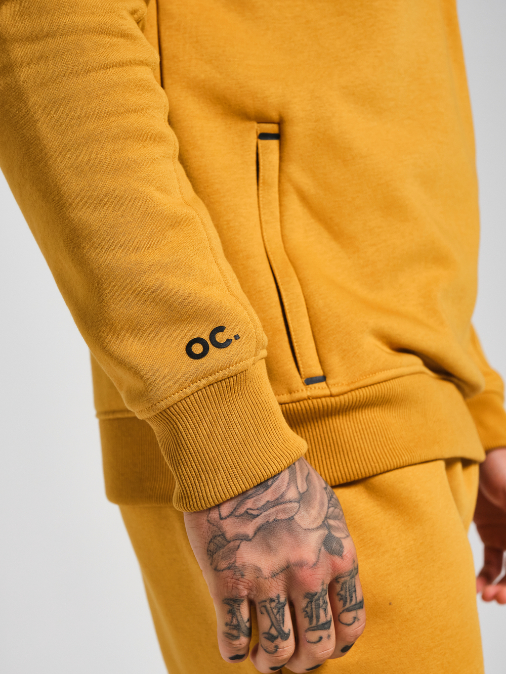 Свитшот с короткой молнией ORIGINAL CREATOR HALF ZIP, Желтый