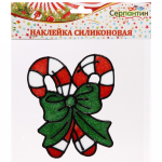 Наклейка на стекло 18*18"Конфетки «