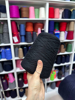 PIUMA PCKC329 - CARIAGGI; 100% кашемир; 320м/100гр; col. 20000, цвет: черный; S723