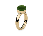 Кольцо Qudo Firenze olive 16.5 мм 610020 G/RG