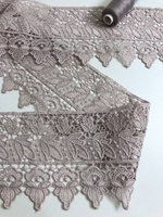 Тесьма плетеная,  9см, пудровый AF