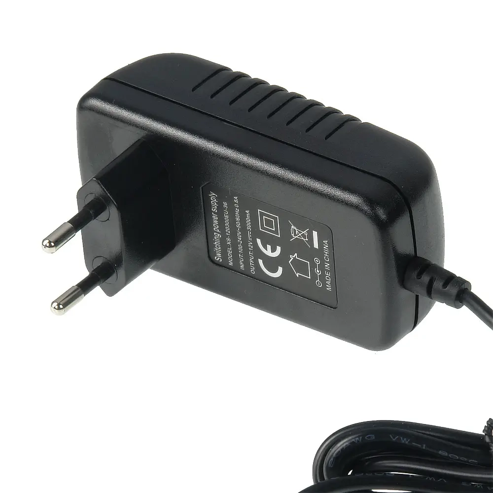 Адаптер питания 12 V/20W (к Микромед 1,2) с вилкой и маркировкой