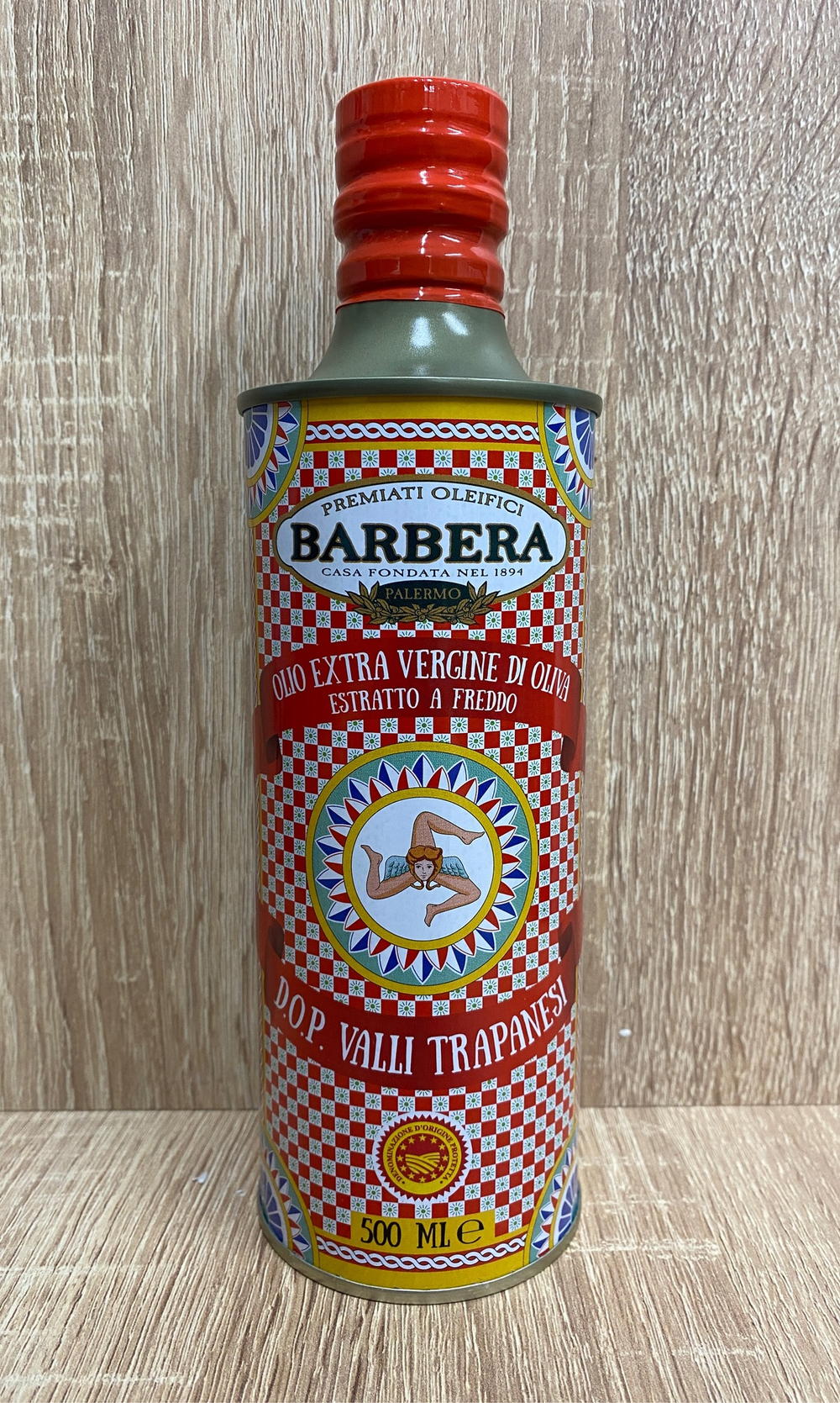 Оливковое масло BARBERA Extra Virgin D.O.P. Valli Trapanesi, BAGLIO delle SALINE, 500 мл Италия