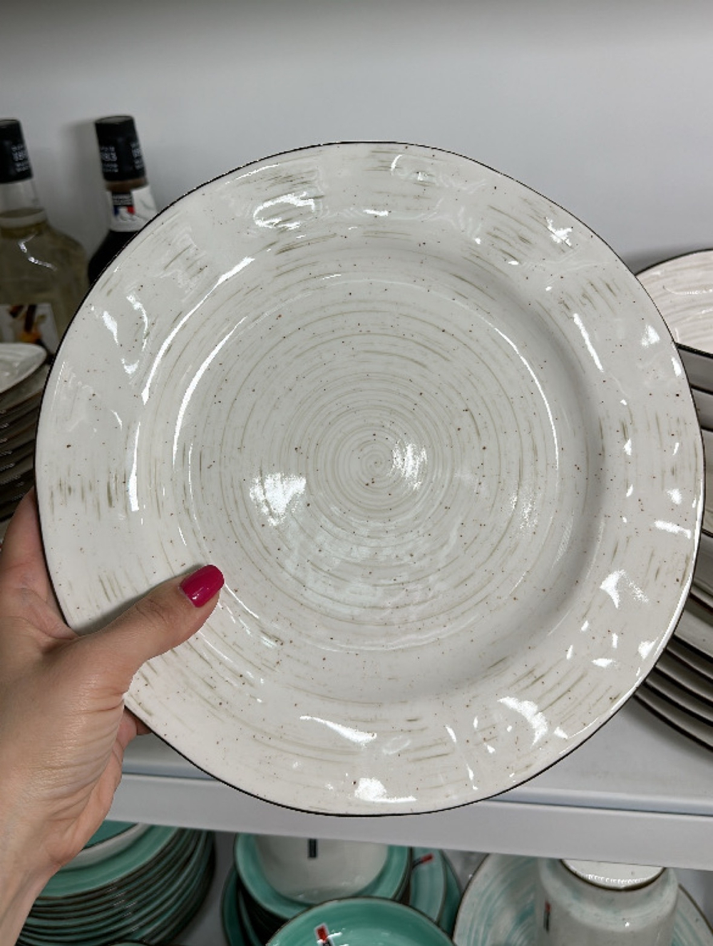 Тарелка White Fusion 27 см круглая P.L. Proff Cuisine