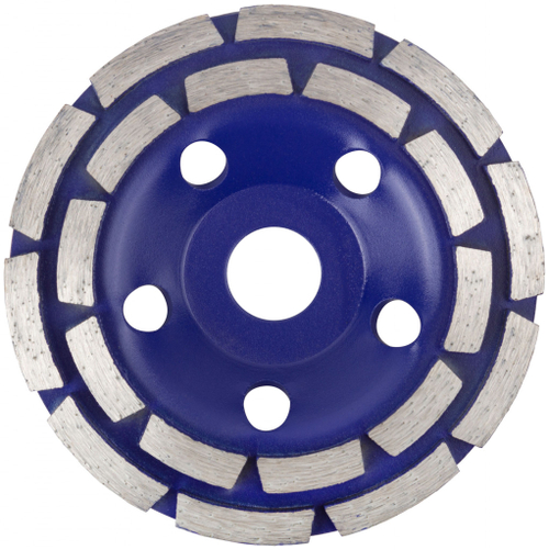 63-12560 Диск алмазный шлифовальный двойной сегмент CUTOP 125 х 5,0 х 8,0 х 22,2 мм (чашка)