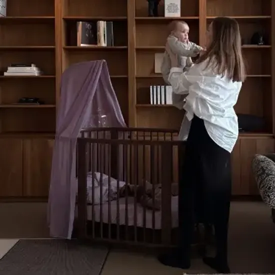 Кроватка STOKKE Sleepi комплект 6 в 1 (Warm brown)