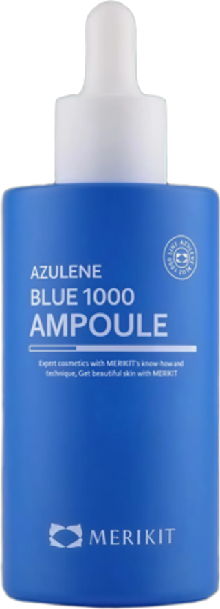 MERIKIT Сыворотка с аузеленом для чувствительной кожи- Azulene Blue 1000 Ampoule,100 мл