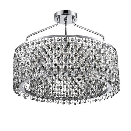 8244/6C CLASSI LN25 150 хром, металл/хрусталь Люстра потолочная E14 6*40W 220V LAYLA