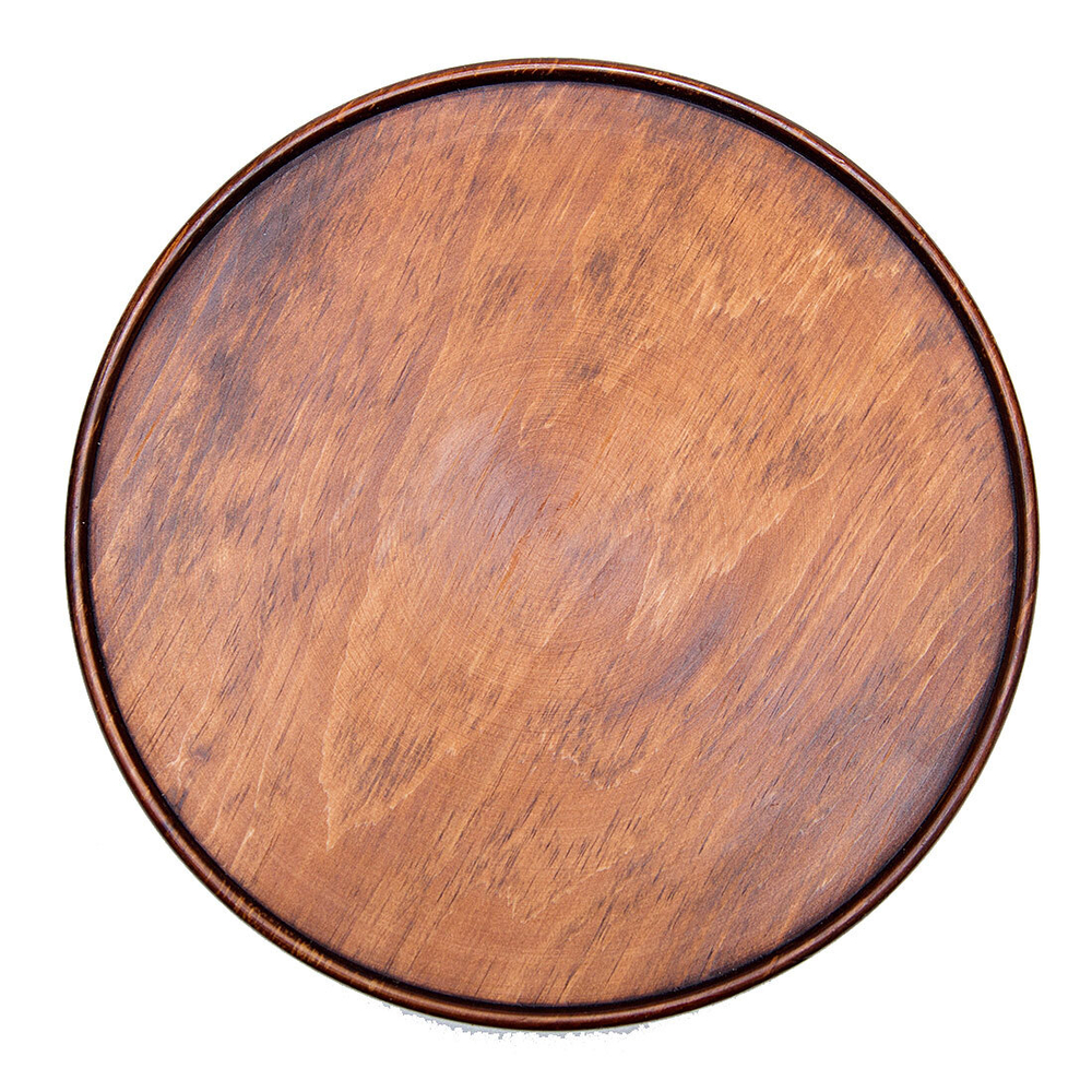 Деревянная тортница, подставка для копкейков и тортов из сибирского кедра 260мм. TR4