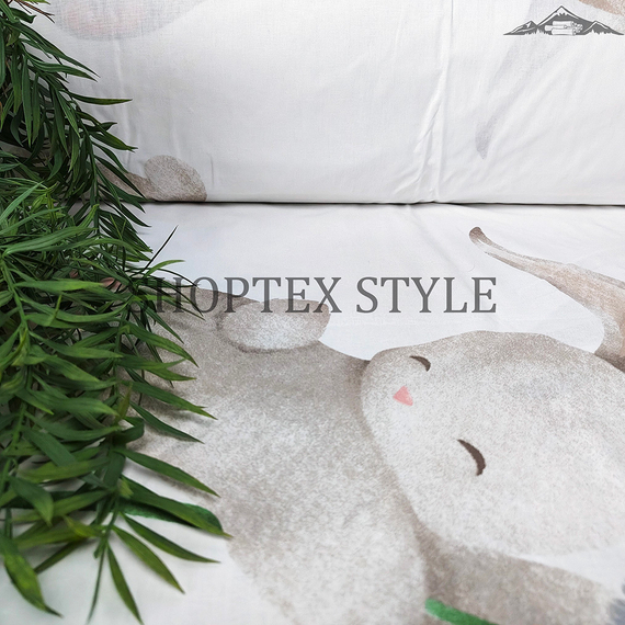 Перкаль &quot;Детство-Зайчонок&quot; | ш.150 см | 105 г/м² | хлопок-100%