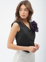 Брошь цветок  Пион