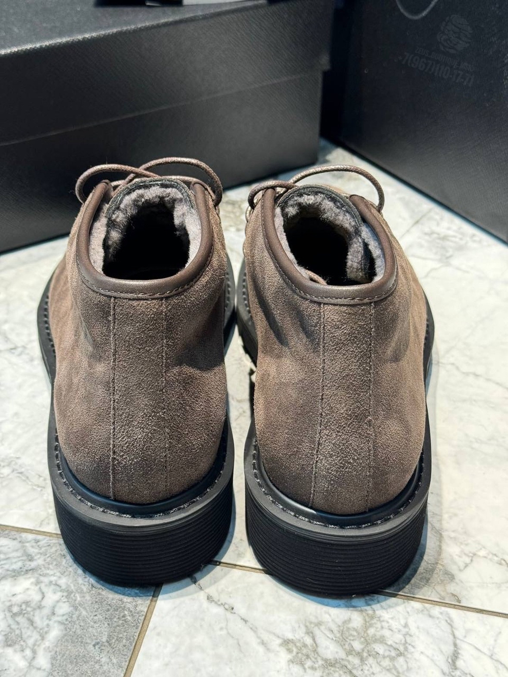 Ботинки Prada