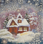 Набор декоративных гобеленовых чехлов Метелица 1 38*38 3 шт