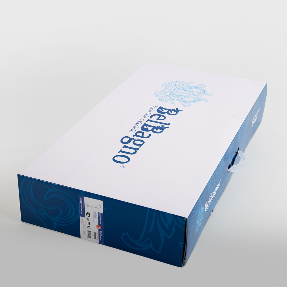 Душевая стойка BelBagno Unique-VSCM-CRM 3 режима, глянцевый хром