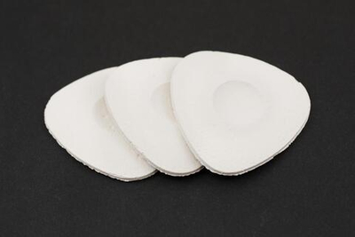 Мелок овальный, белый