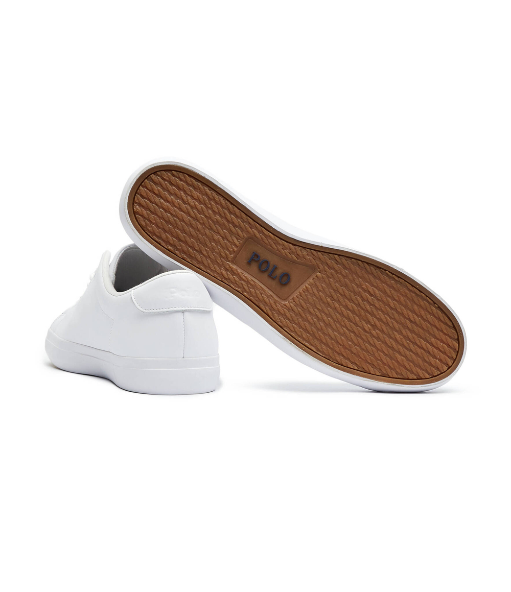 Кожаные кроссовки longwood POLO RALPH LAUREN - белый(816785025)