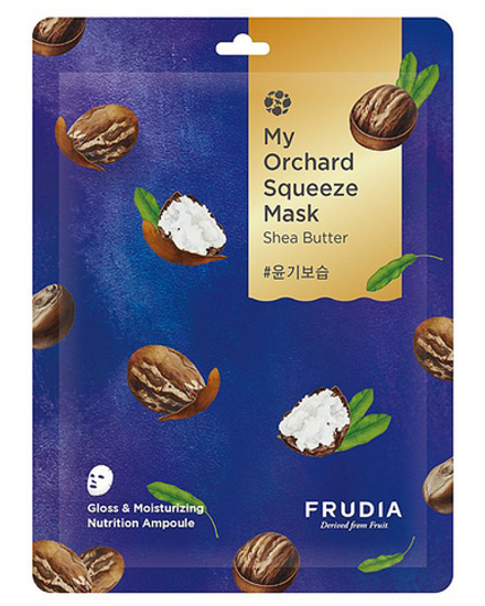 Frudia Маска тканевая восстанавливающая с маслом ши - My orchard squeeze mask shea butter set, 20г, шт