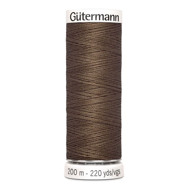 Нитки универсальные Gutermann Sew-all 100 (200 метров), 5 кат. | 815 орех