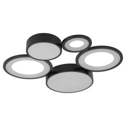 Светильник потолочный светодиодный Rivoli Aliona 6161-201 LED 110 Вт 3000 - 6000 К с пультом | Rivoli