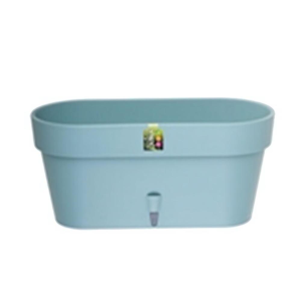 Ящик балконный двойной с 2 дренаж. картриджами "LATINA Window Box" 6.7 Л., Нефр (система автоп) (М)*