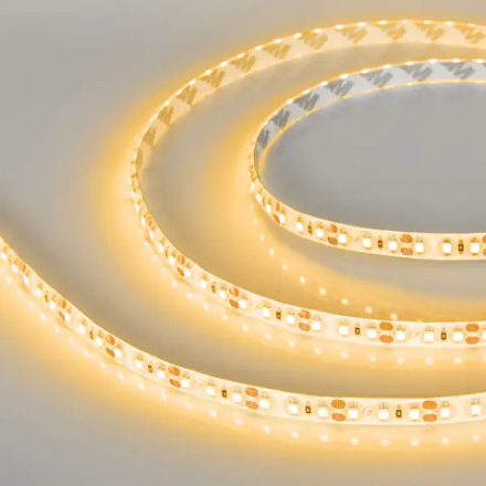 Светодиодная лента герметичная RTW-SE-A120-8mm 12V Yellow (9.6 W/m, IP65, 2835, 5m) (Arlight, 9.6 Вт/м, IP65) 014883(2)