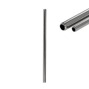 Трубочка металлическая для смузи прямая