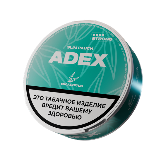 Жевательный табак ADEX Strong Slim «Eucalyptus»