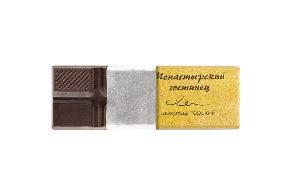 Шоколад горький постный Ласточки, "Монастырский гостинец" 25 г