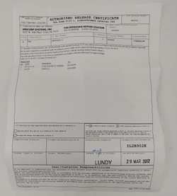 Модуль управления замкоv пилотской кабины 285T0855-5