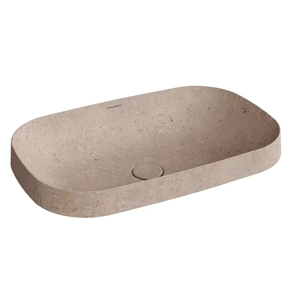 Раковина Kerama Marazzi Magica MA.wbi.65\STB встраиваемая 65.5 см, цвет бежевый камень